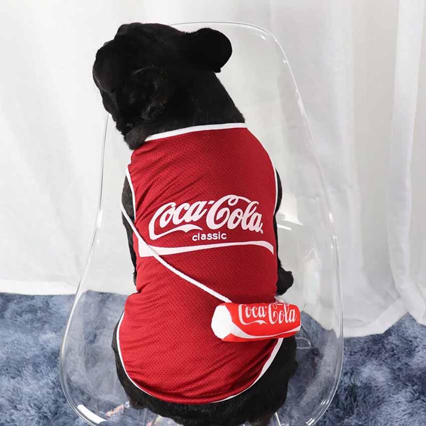 Coca cola 2025 dog shirt