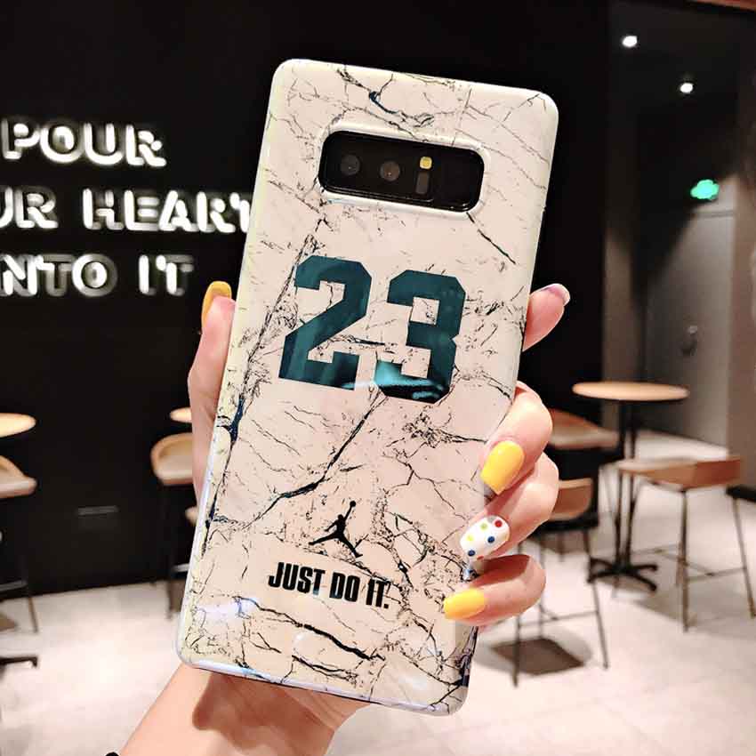 大理石柄 Galaxy Note10カバー JORDAN