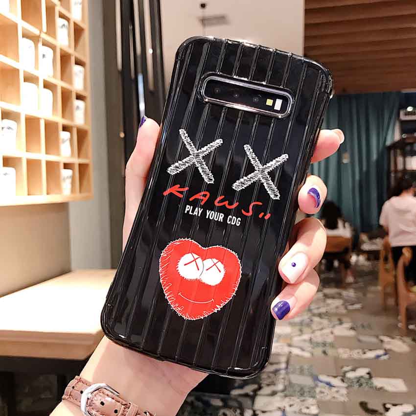 ギャラクシーs9 s9+携帯カバー kaws