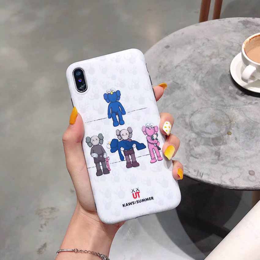 パロディ風 iPhoneXS/XRケース KAWS