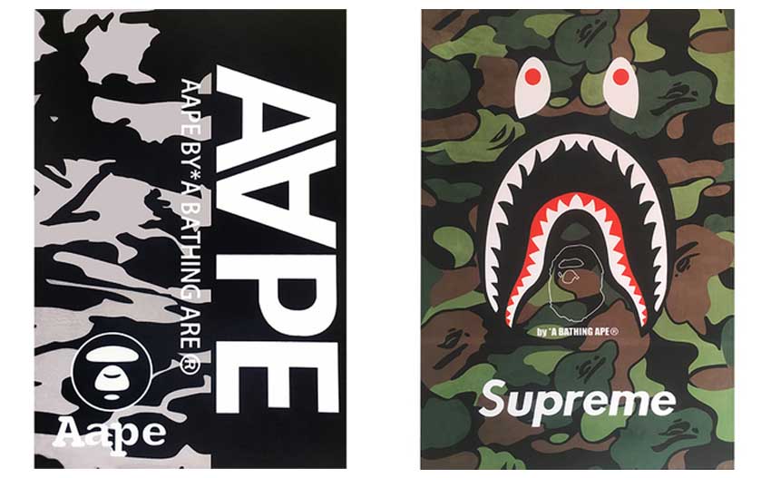 SUPREME AAPE カーペット