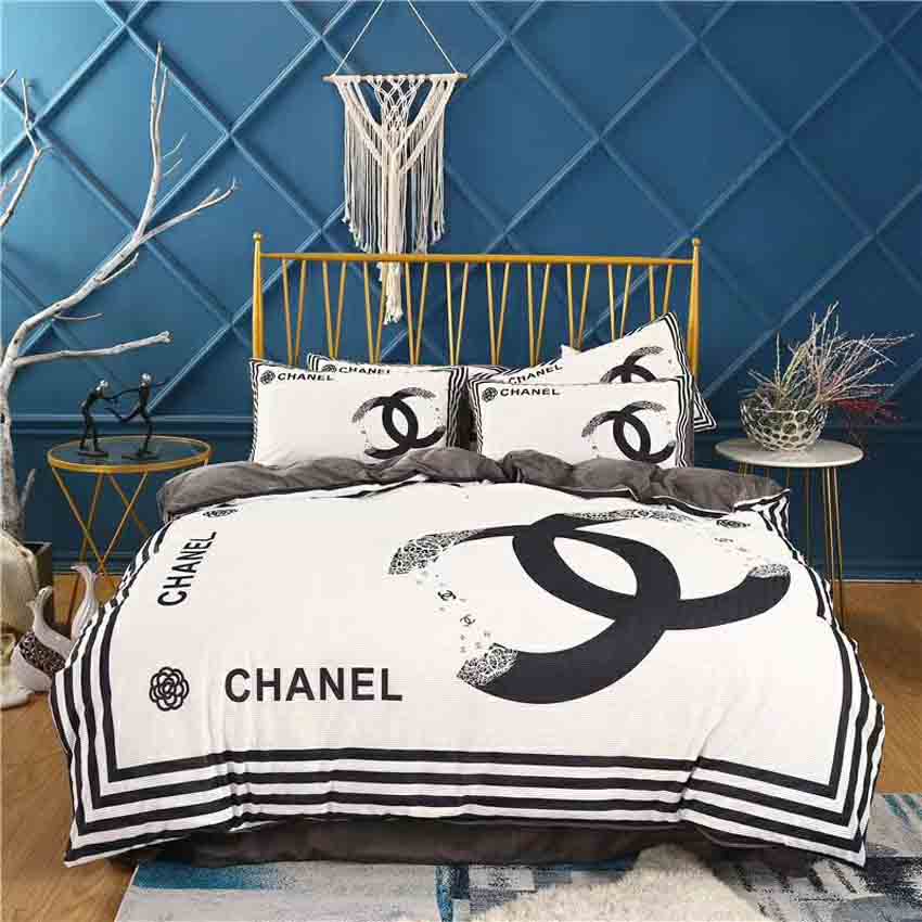 CHANEL 布団カバー4点セット