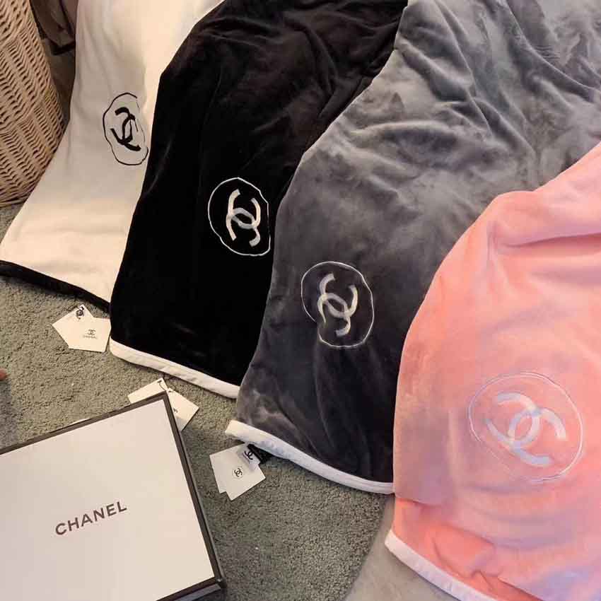 CHANEL 毛布 大判