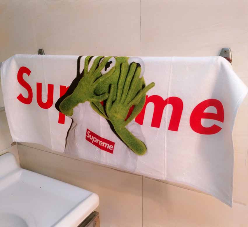 Supreme タオル カエル