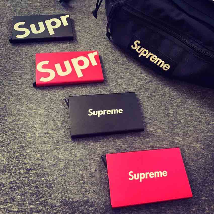 SUPREME カードケース シンプル 名刺ケース IDカードケース ...