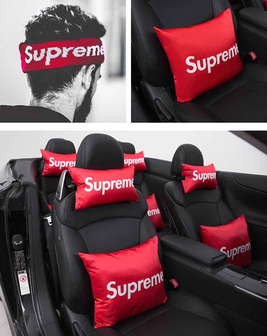 車クッション supreme