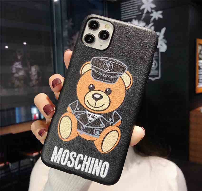 Moschino アイフォーン xsマックスカバー  韓国風