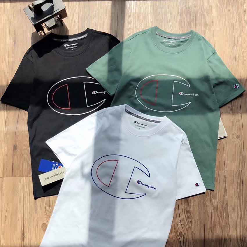 Ｔシャツ ボックスロゴ CHAMPION