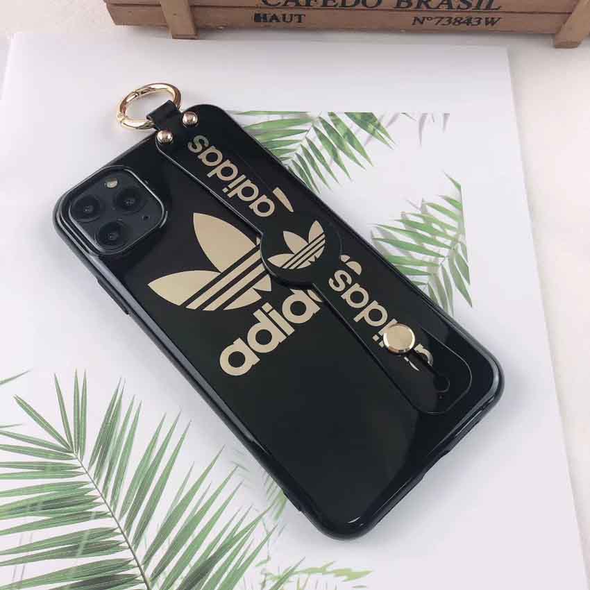 ベルト付き iPhone11Pro Maxかばー Adidas