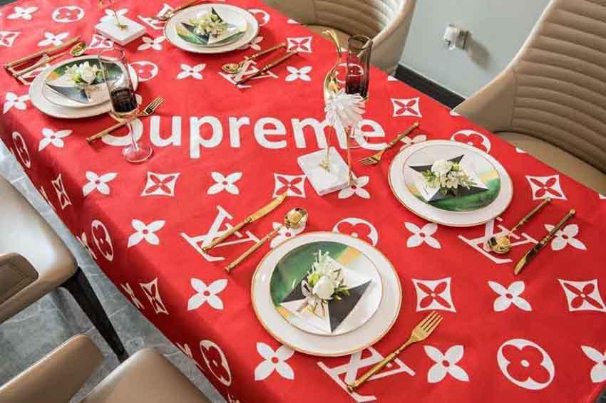 SUPREME LV テーブルかけ おしゃれ