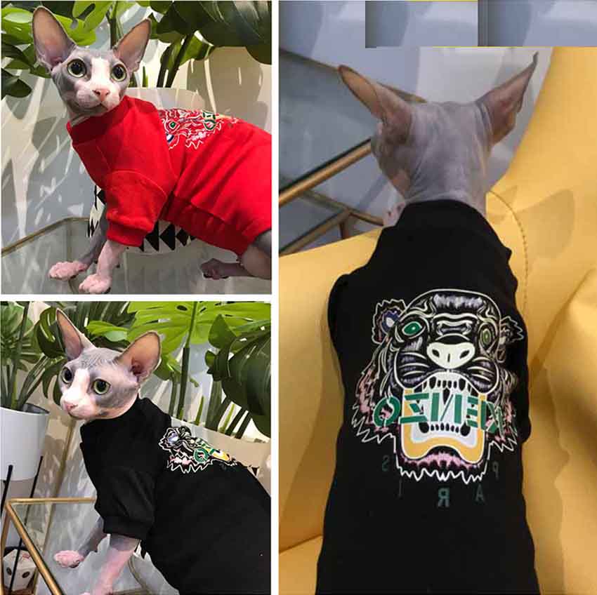 Kenzo ペット用服 猫パーカー