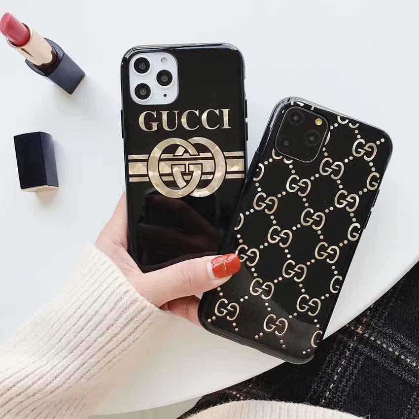 光沢面 iphone11pro maxカバー gucci