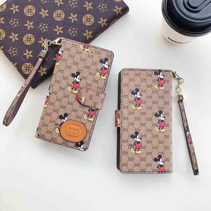 手帳型 galaxy s10/s20カバー Gucci