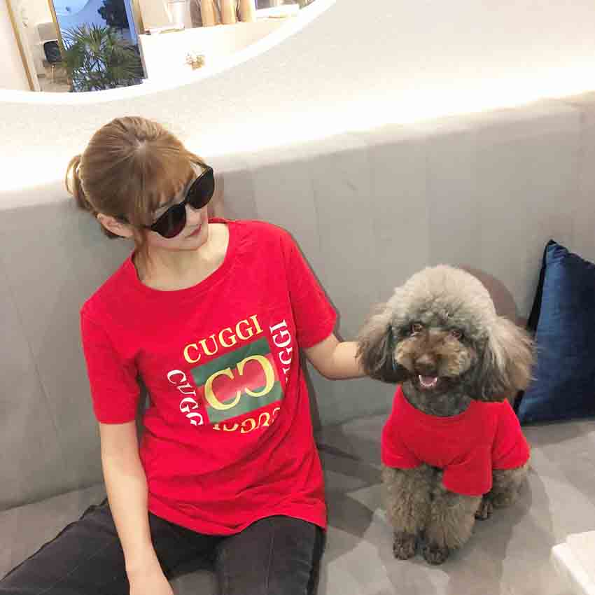 犬ｔシャツ プリント グッチ