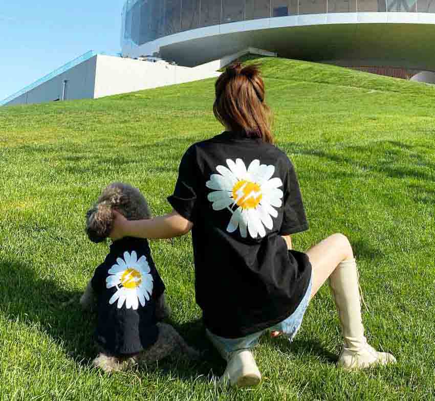 犬と親子服 tシャツ 可愛い