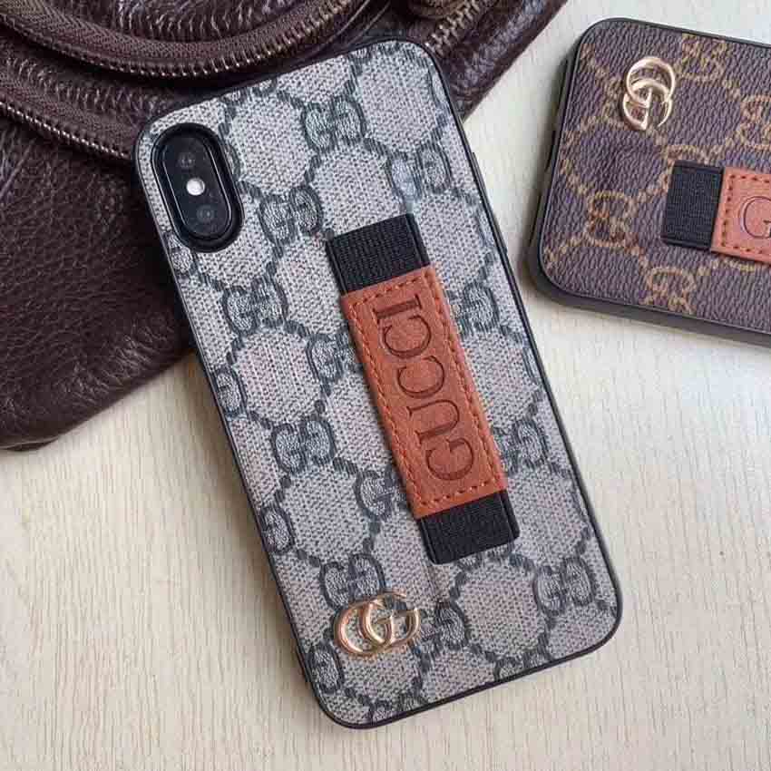 手持ちベルト付き iPhone11/XRカバー GUCCI