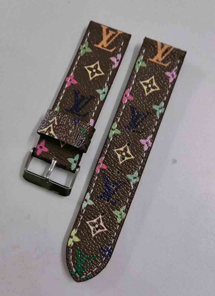 交換用バンド vuitton レザー