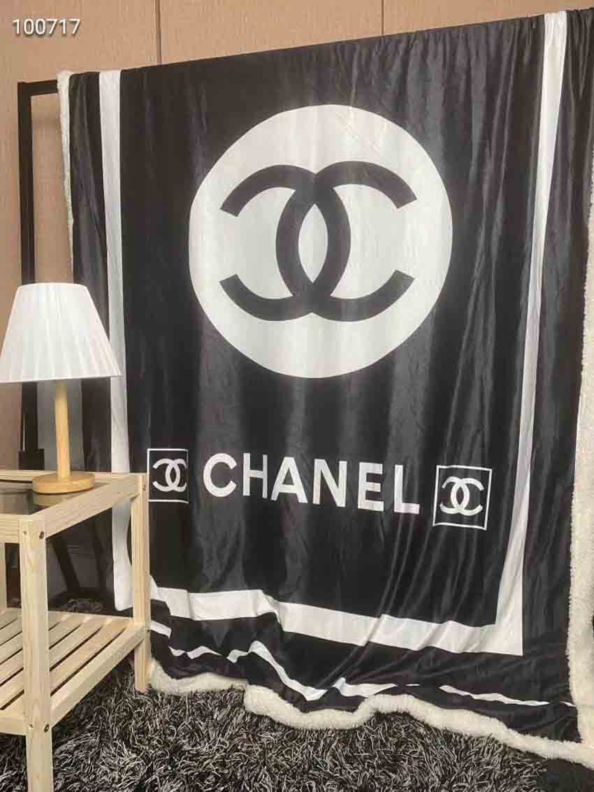 CHANEL 毛布 厚 掛布団 シャネル ブランケット ソファーひざ掛け