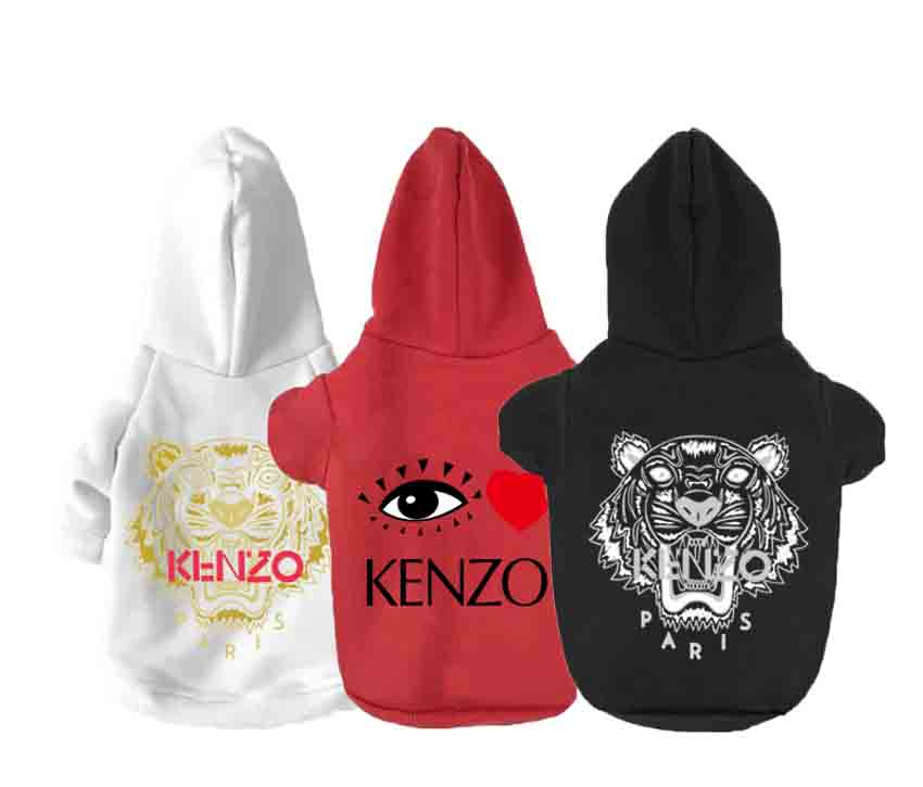 可愛い 犬用パーカー kenzo