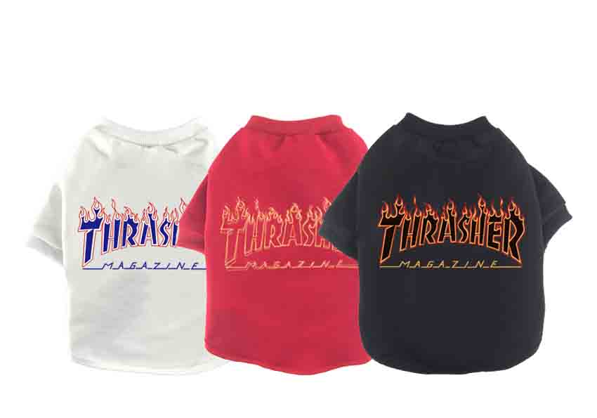 THRASHER ドッグ洋服 薄手