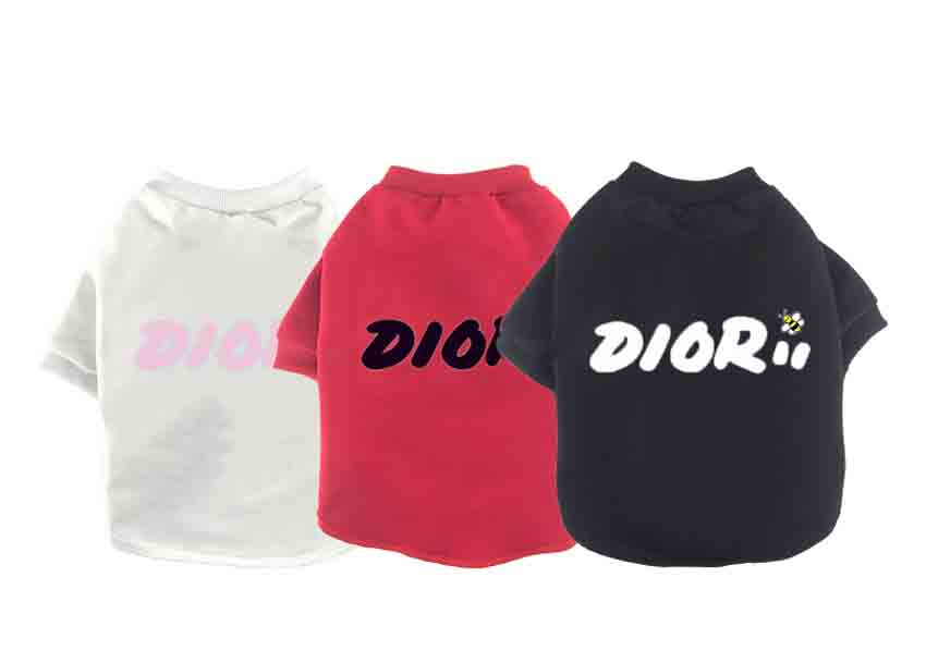 DIOR BOXログ 犬服 tシャツ