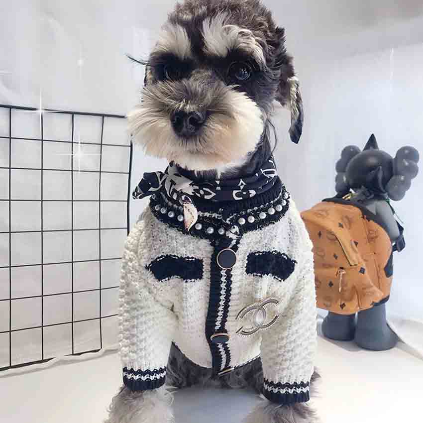 ニットセーター 犬服 chanel