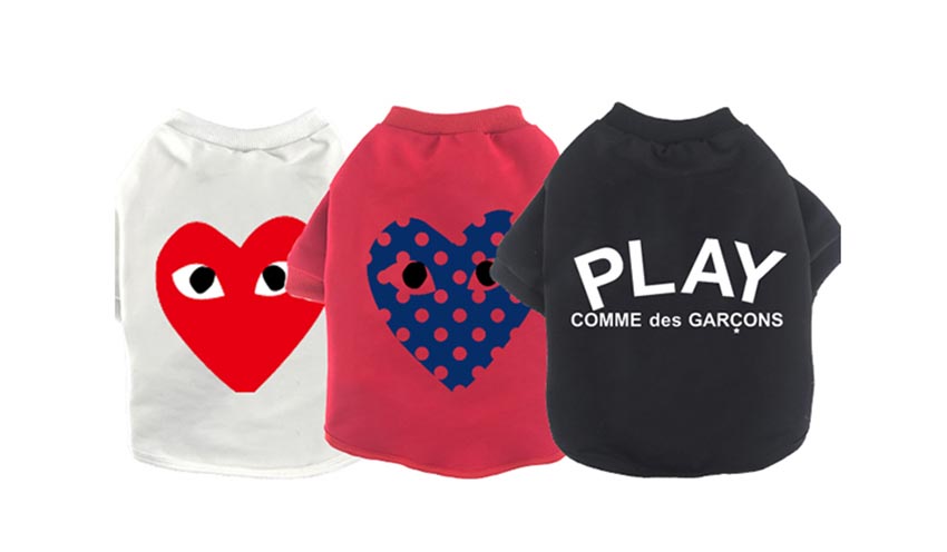 PLAY COMME des GARCONS 犬 服