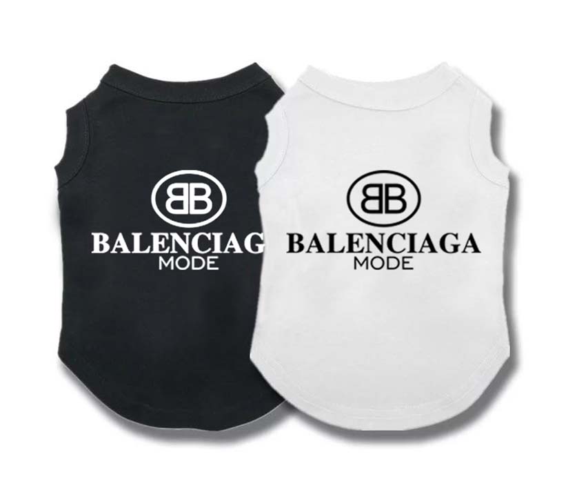 犬用プリントシャツ Balenciaga