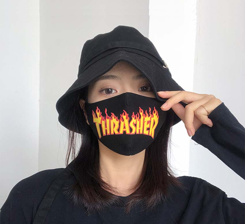 THRASHER マスク カッコイイ