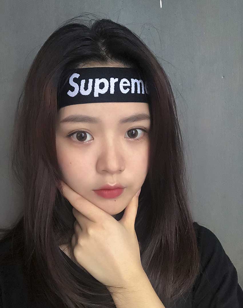 Supreme スポーツ用ヘッドバンド カッコいい シュプリーム ヘアバンド