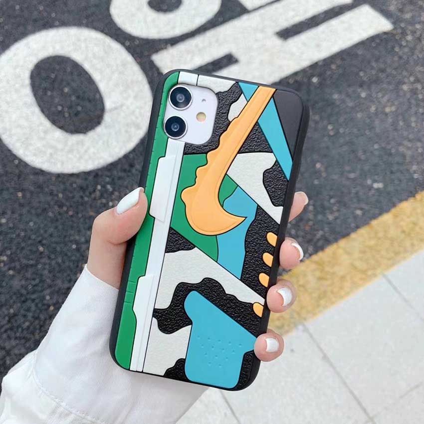 NIKE iphone11promaxカバー シリコン