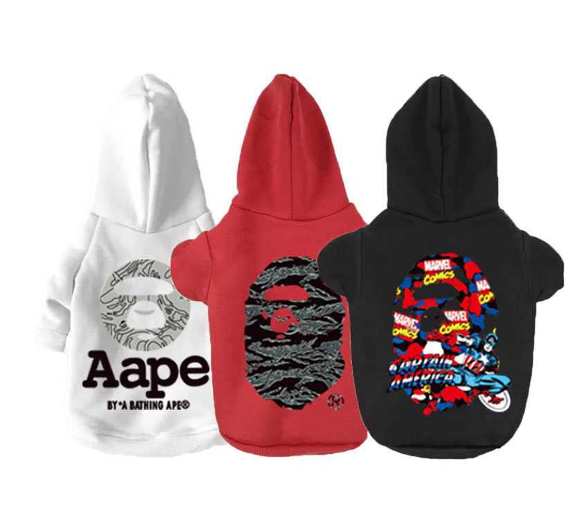 Bape ペットの服 個性的