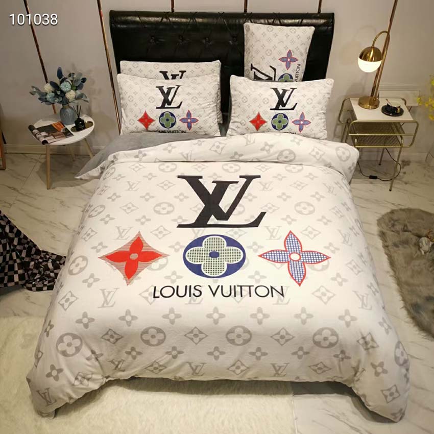 寝具カバー ミルク絨 LOUISVUITTON