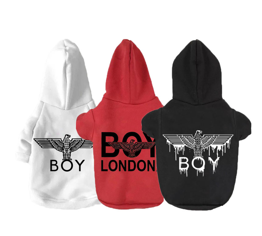 BOY LONDON 犬帽子付きパーカー カッコイイ