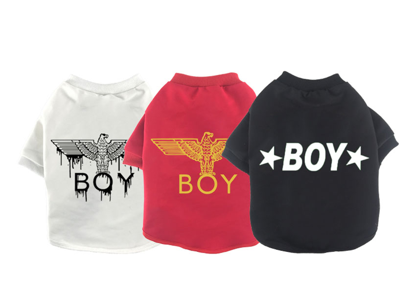 Boy London ペットの服 tシャツ 個性