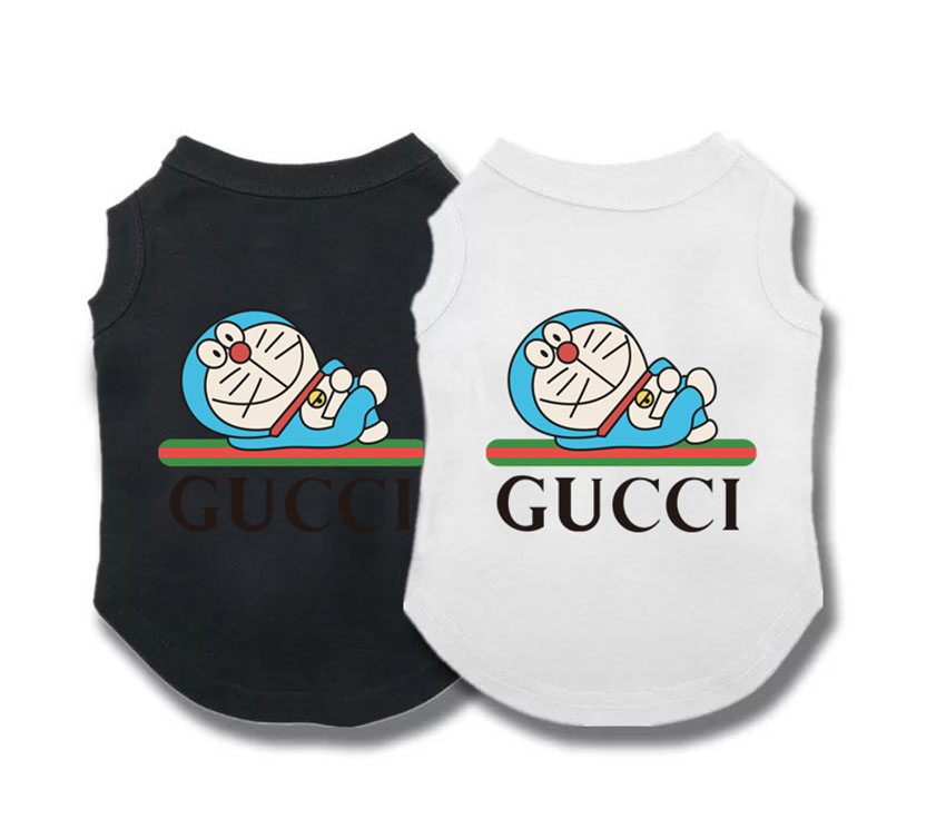 GUCCIｘDoraemon ペットのシャツ 夏