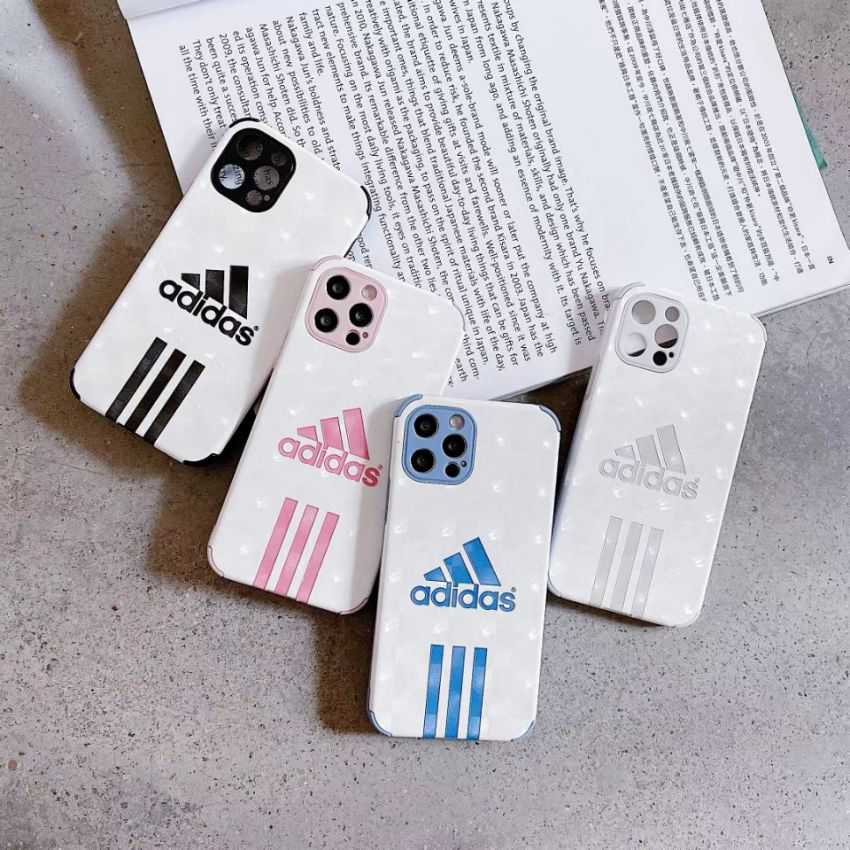 Adidas アイフォン11 12miniスマホケース