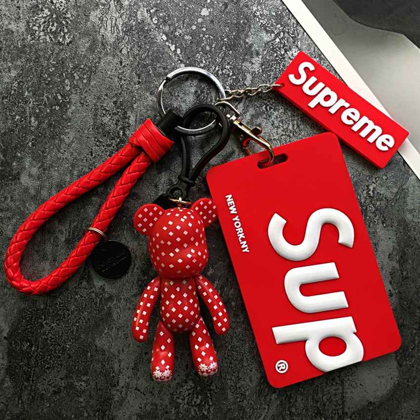 おしゃれ Supreme キーホルダー