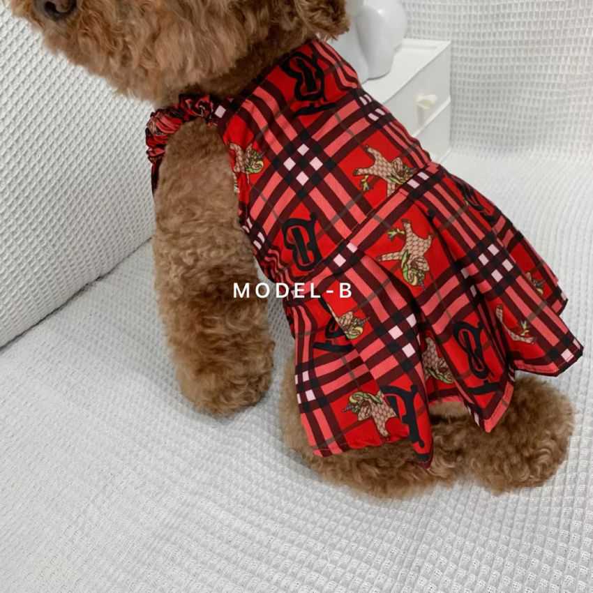 burberry おしゃれ 犬のワンピース