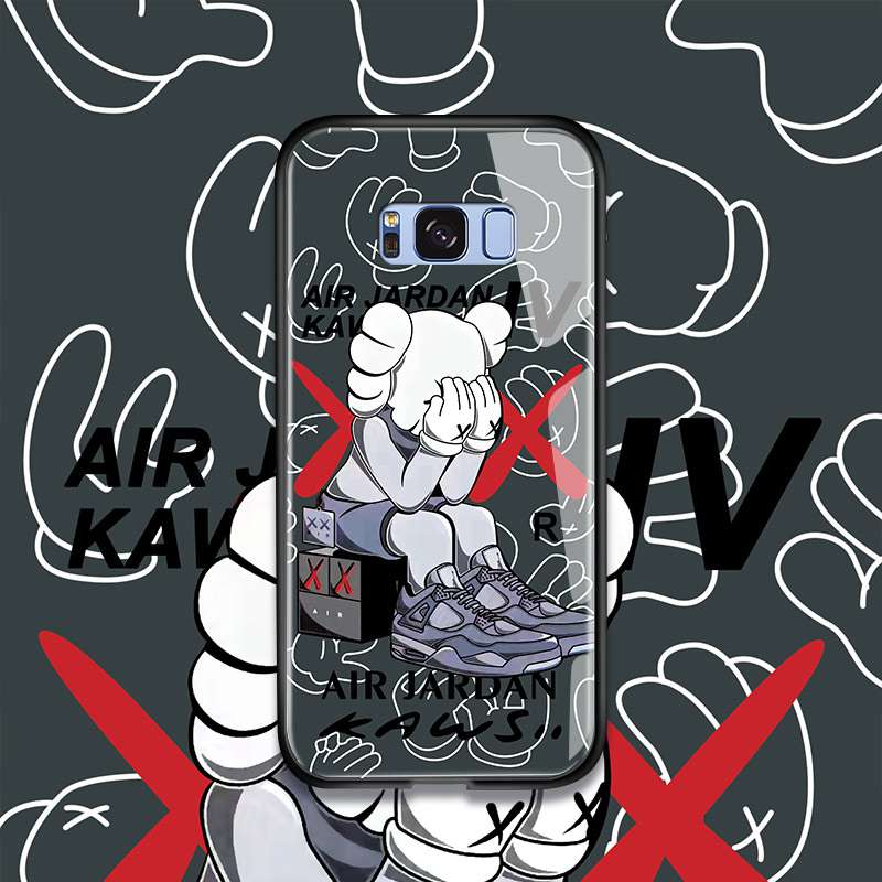 ギャラクシー S8+カバー カウズ セサミストリート