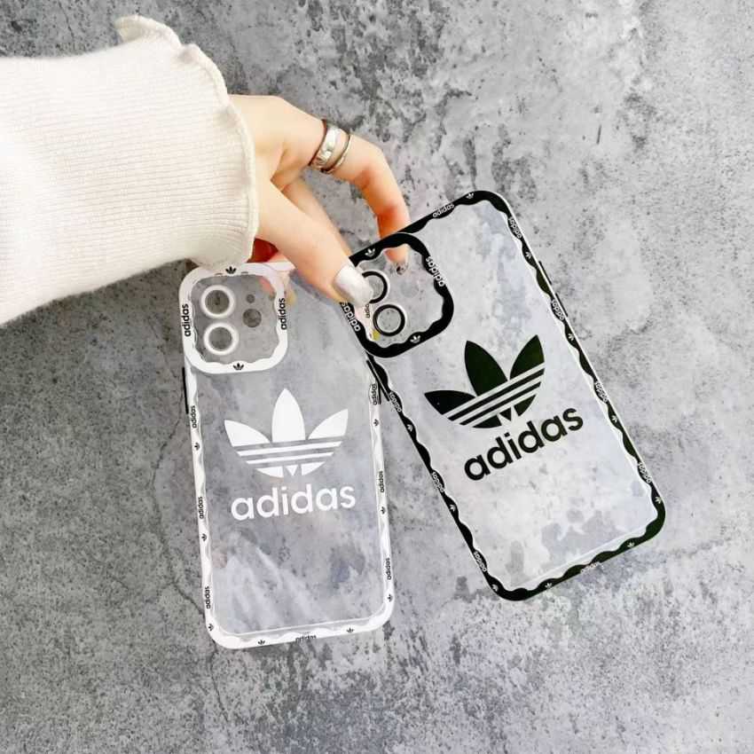 iphone11pro max透明ケース adidas