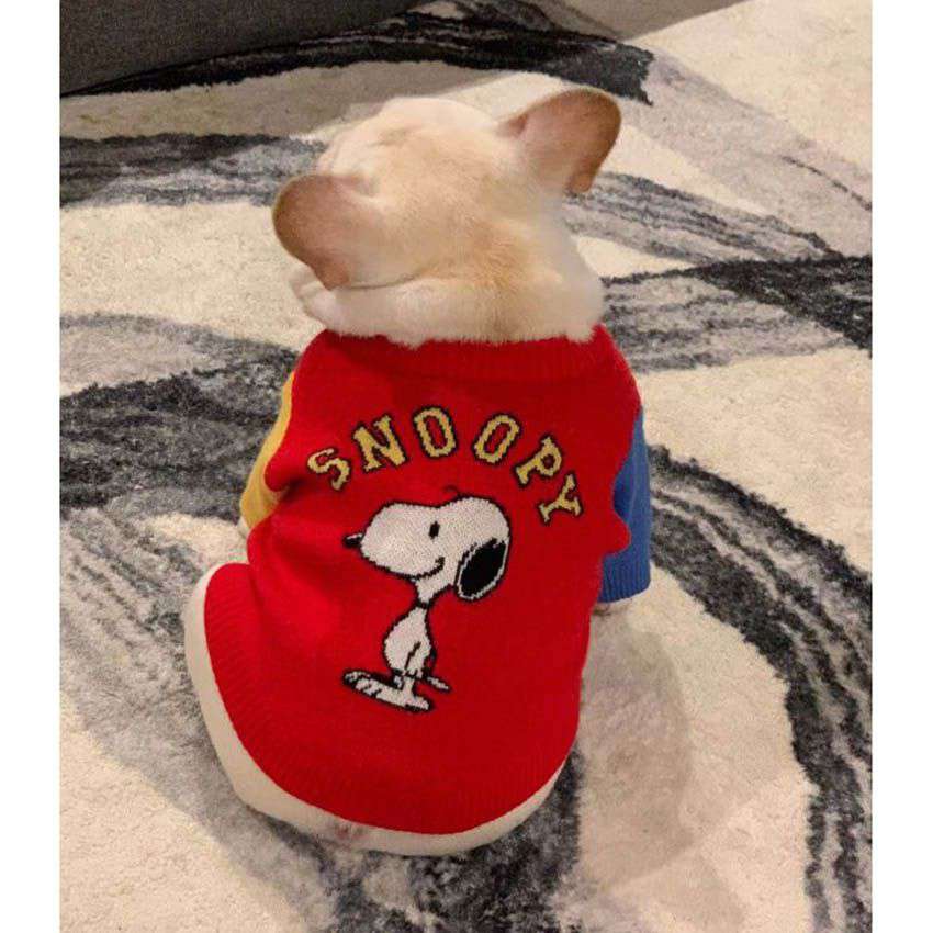 SNOOPY ペットウェア ニットセーター