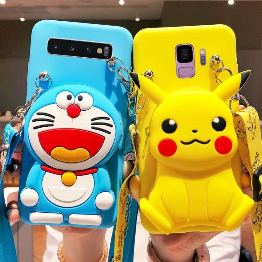 ピカチュウ galaxy s10/s10 plusケース 小銭入れ