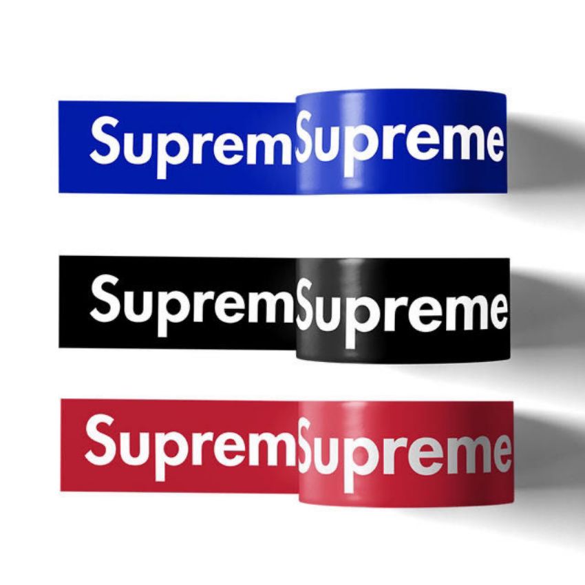 SUPREME テープ おしゃれ