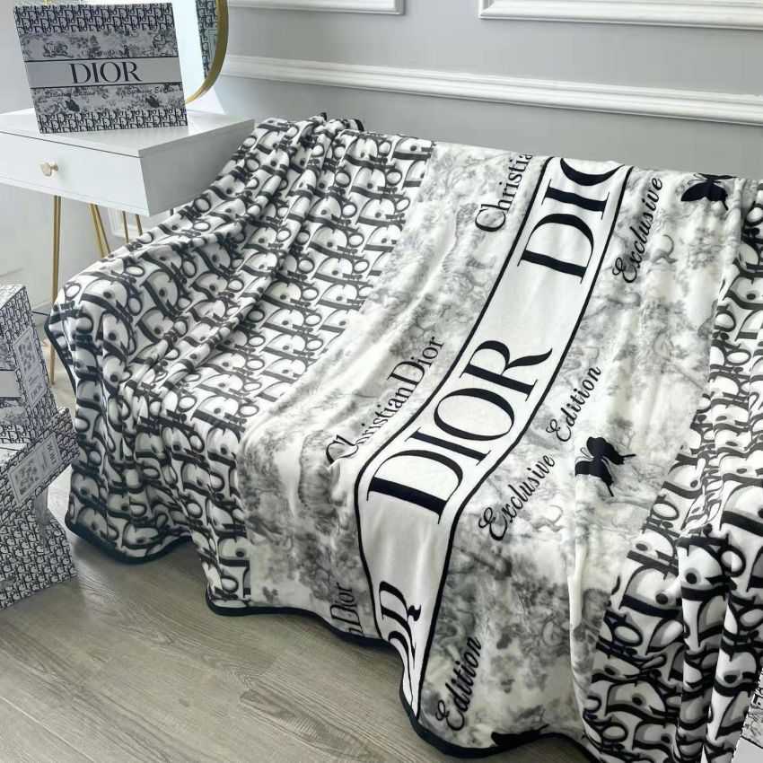 クリスチャンディオール Christian Dior ブランケット 毛布 - 寝具