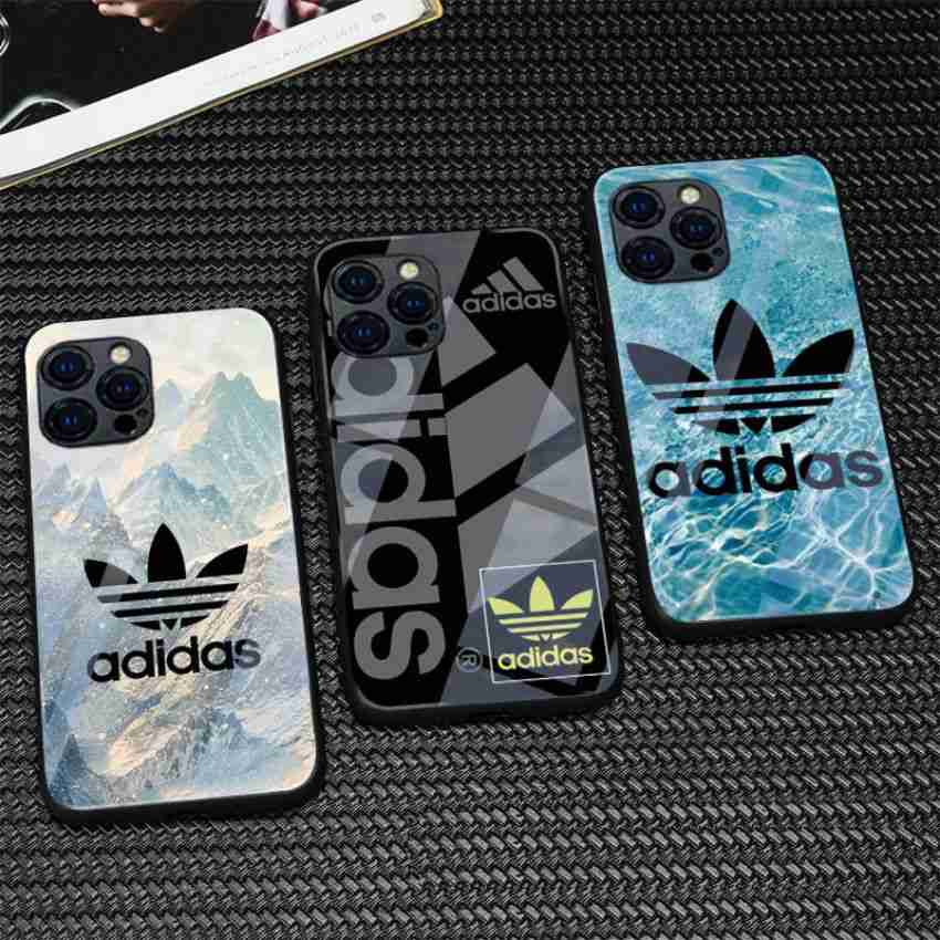 adidas ガラス背面カバー iphone13 mini