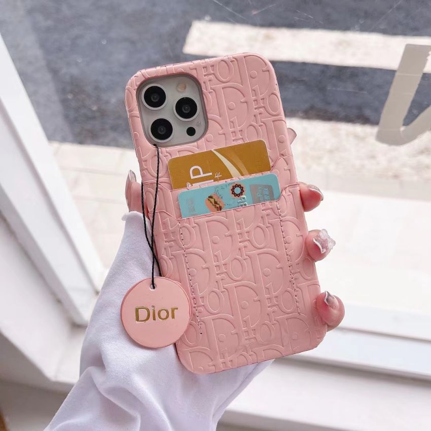 Dior iPhone13Pro ケース　ピンクゴムのところの剥げがあります