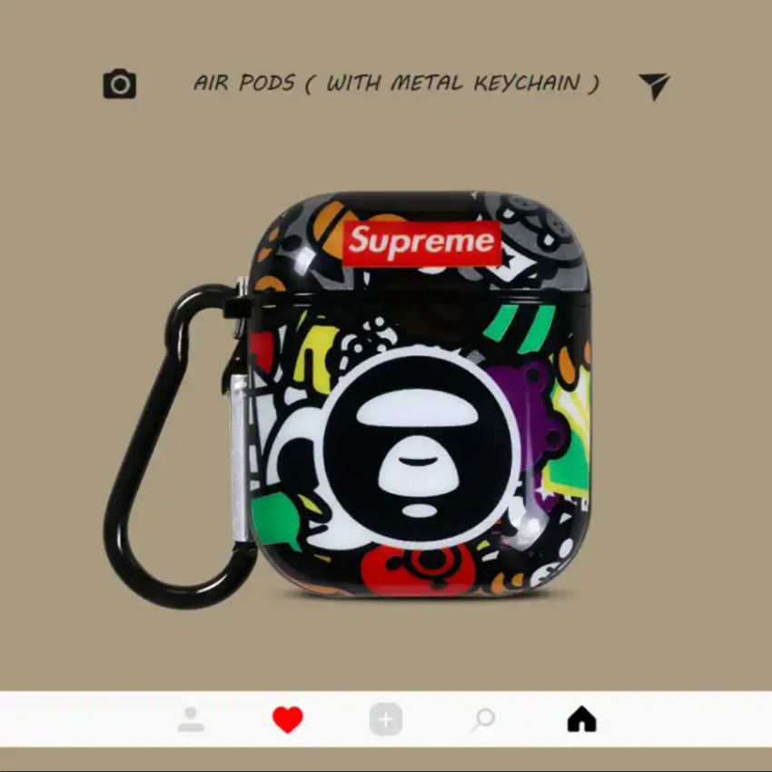 aape supreme イヤホンケース 猿