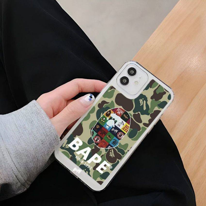 Bape iphone11 pro maxカバー 潮流