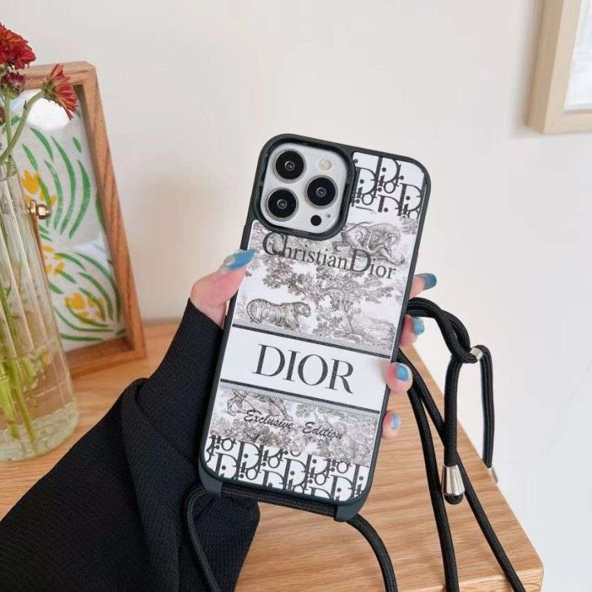 DIOR iphone14plusカバー お洒落